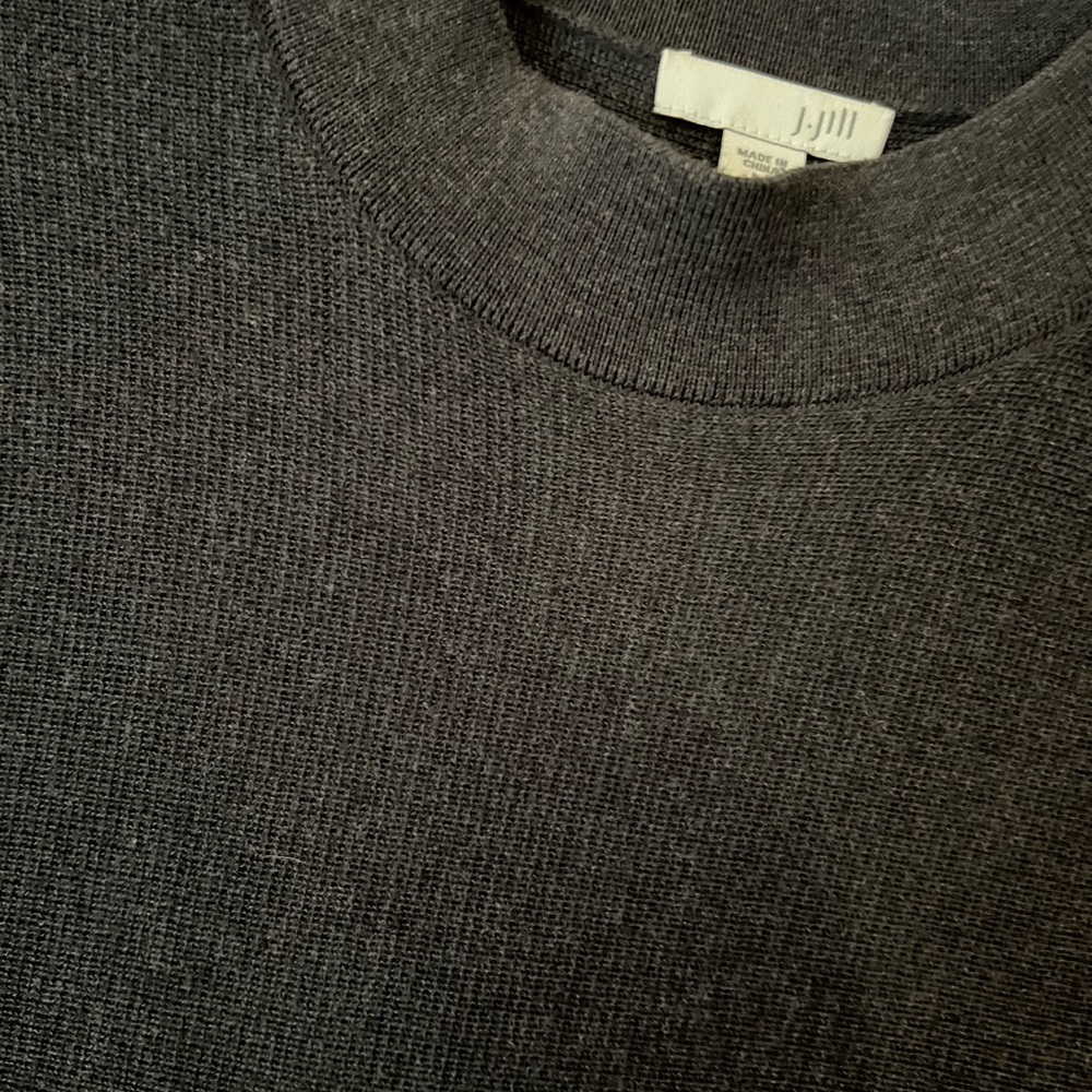 J jill grey sweater dress. M tall